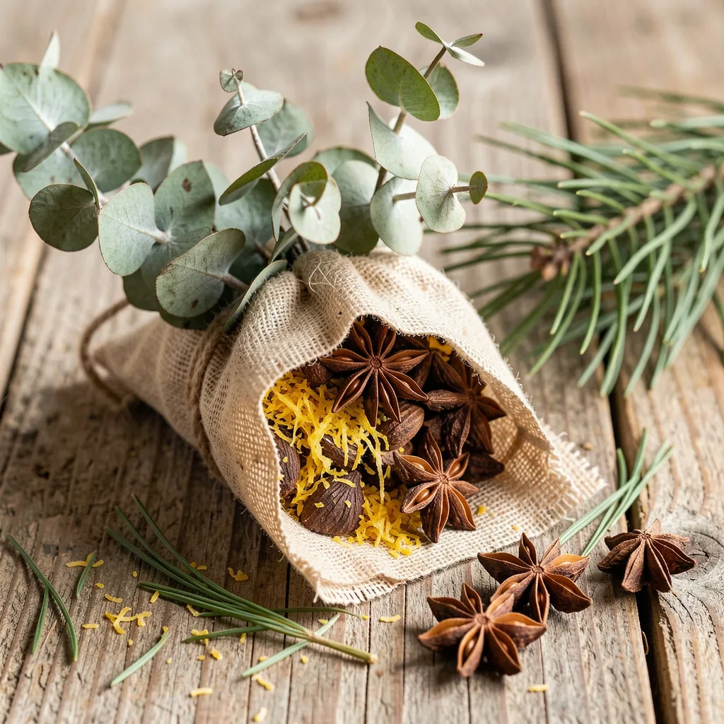 Natural botanical arrangement